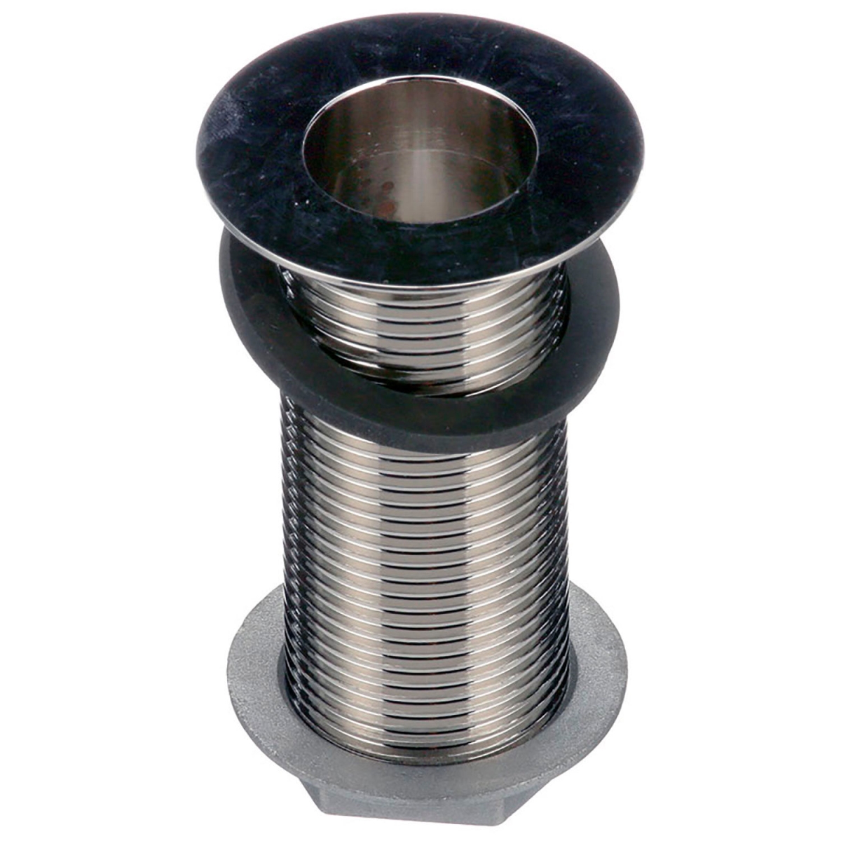 Nickel-Plated Brass Sink Drain - 3.25 in. - 1 in. NPS - Durable Design