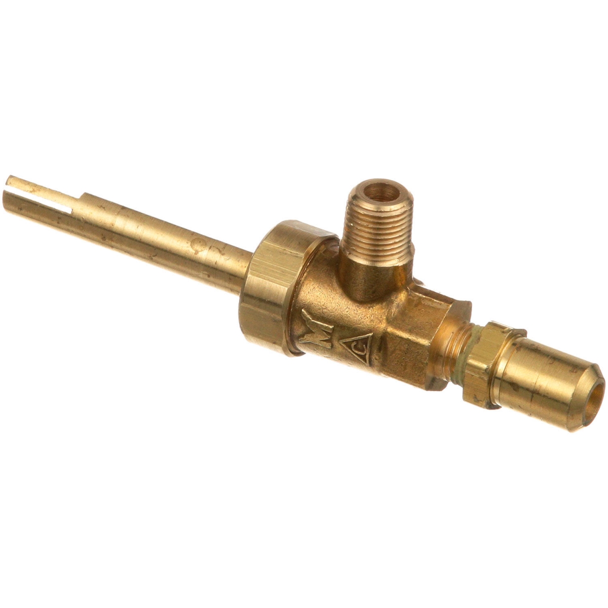 Picture of AllPoints B2955474 521076 Gas Valve for Garland Range - 0.125 in. MPT x 0.37-27 in.