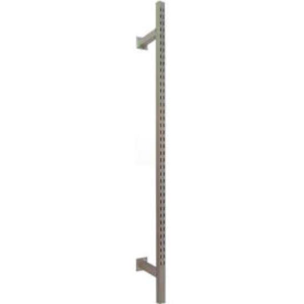 B1223981 Slotted Wall Standard - Satin Nickle - Silver