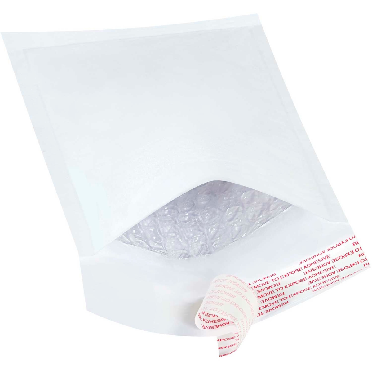 BP3795 4 x 8 in. Self Seal Bubble Mailers - White - 500 per Pack