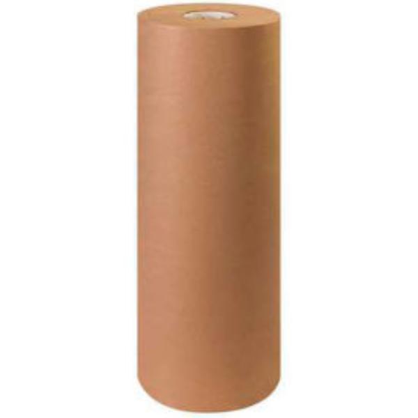 Kraft Paper Rolls, 24 in Roll Width, 720 ft Roll Length, 24 lb Roll Weight, 50 lb Basis Weight