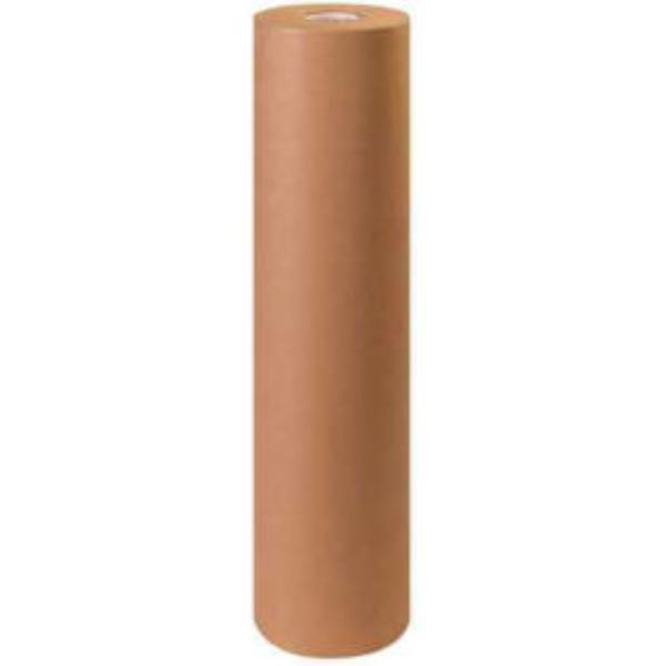Kraft Paper Rolls, 36 in Roll Width, 1,200 ft Roll Length, 36 lb Roll Weight, 30 lb Basis Weight