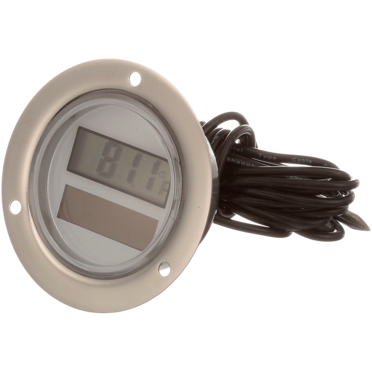 Picture of AllPoints B2952895 62-1041 Solar Digital Thermometer with 2 in. Dial & 3.5 in. Flange