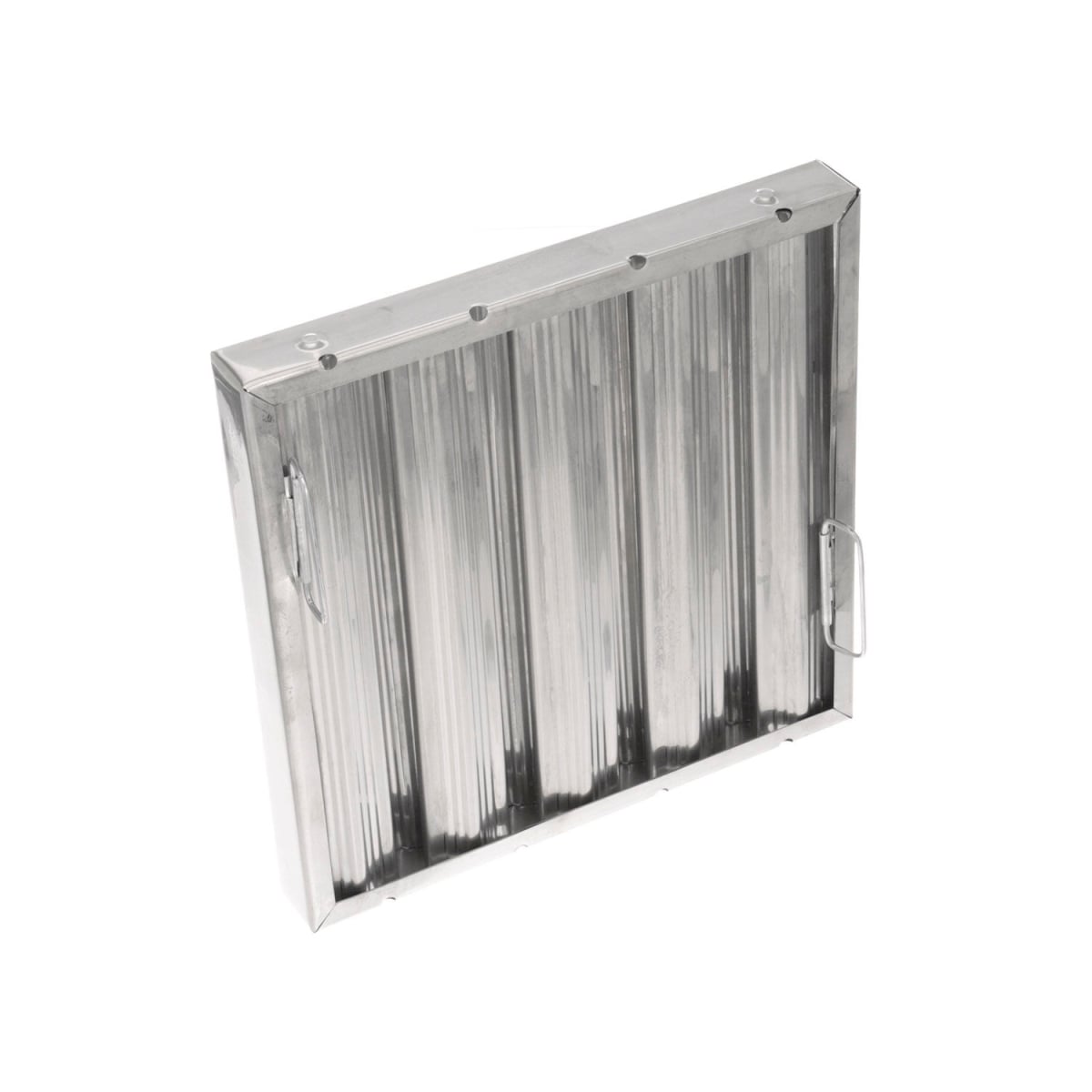 B2951473 26-3885 16 x 16 x 2 in. Stainless Steel Hood Filter - Ridged Baffles