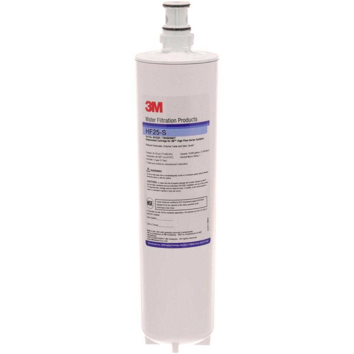 B2955169 1171379 Cartridge - Water Filter - HF25-S