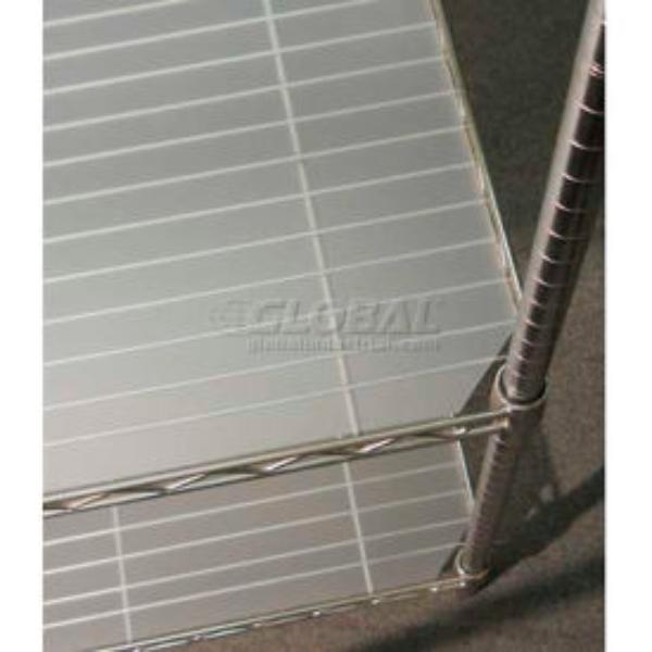 SM1236CL Polypropylene Shelf Liner - 36 x 12 in. - Translucent