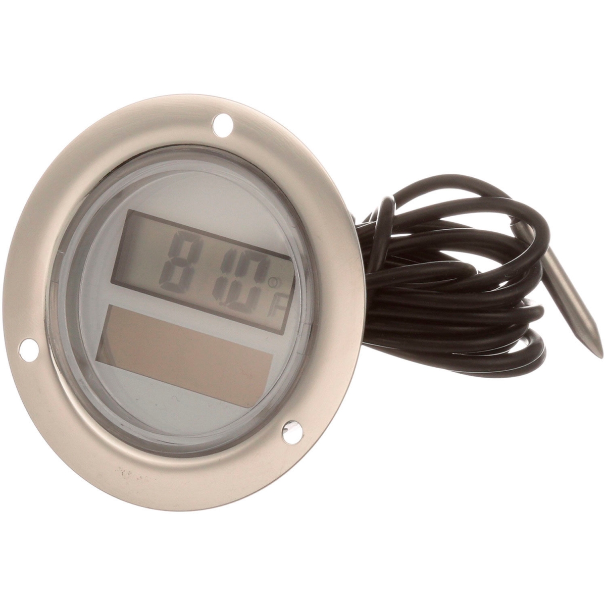 Picture of AllPoints B2954256 62-1128 2 in. Solar Powered Digital Thermometer with Front Flange & 108 in. Capillary