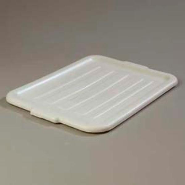 Picture of Carlisle Sanitary Maintenance B637933 20 x 15 x 0.75 in. 4401223 - Comfort Curve Universal Bus Box Lid - Gray