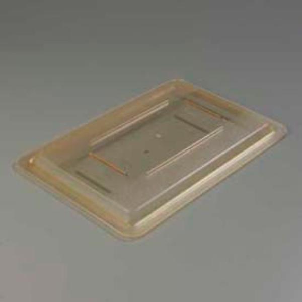 Picture of Carlisle Sanitary Maintenance B638134 18 x 12 in. Stopples Lid - Yellow