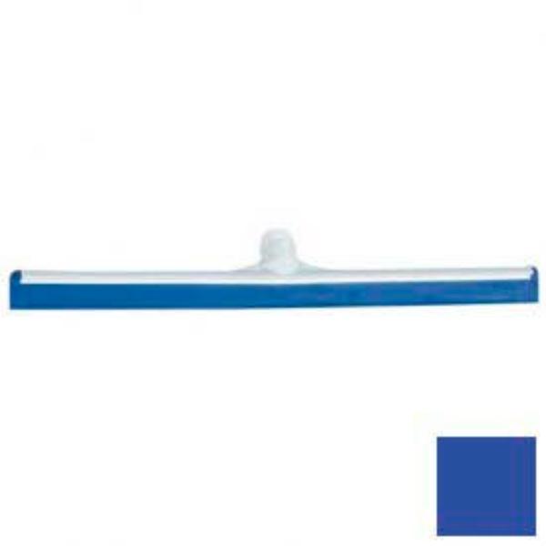 B642368 Spectrum Color-Coded One-Piece Rubber Floor Squeegee - 24 in. - Blue - 3656814