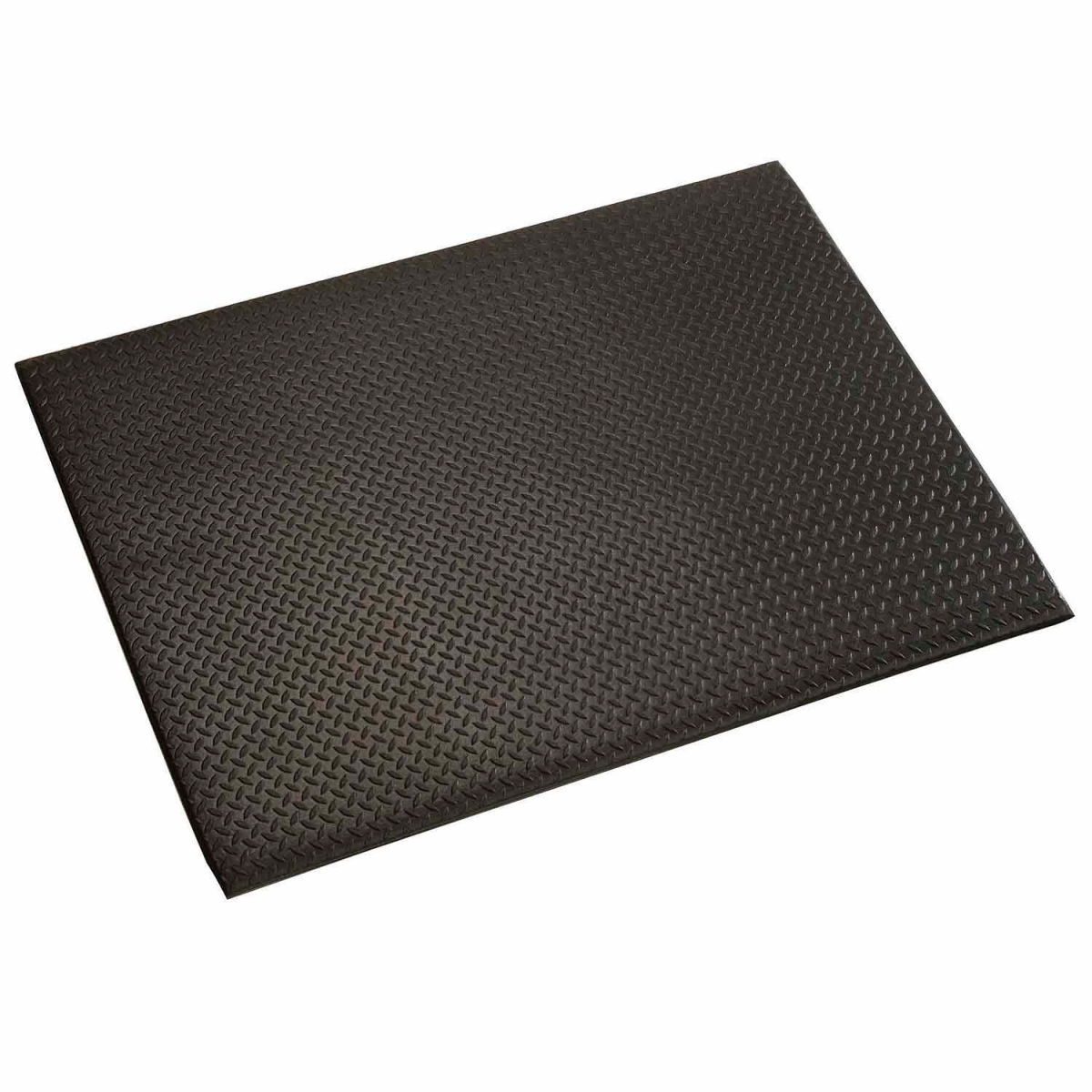 Picture of Apache Mills 252664BK Diamond Deluxe Soft Foot Mat - 0.5 in. Thick - 3 x 4 ft. - Black