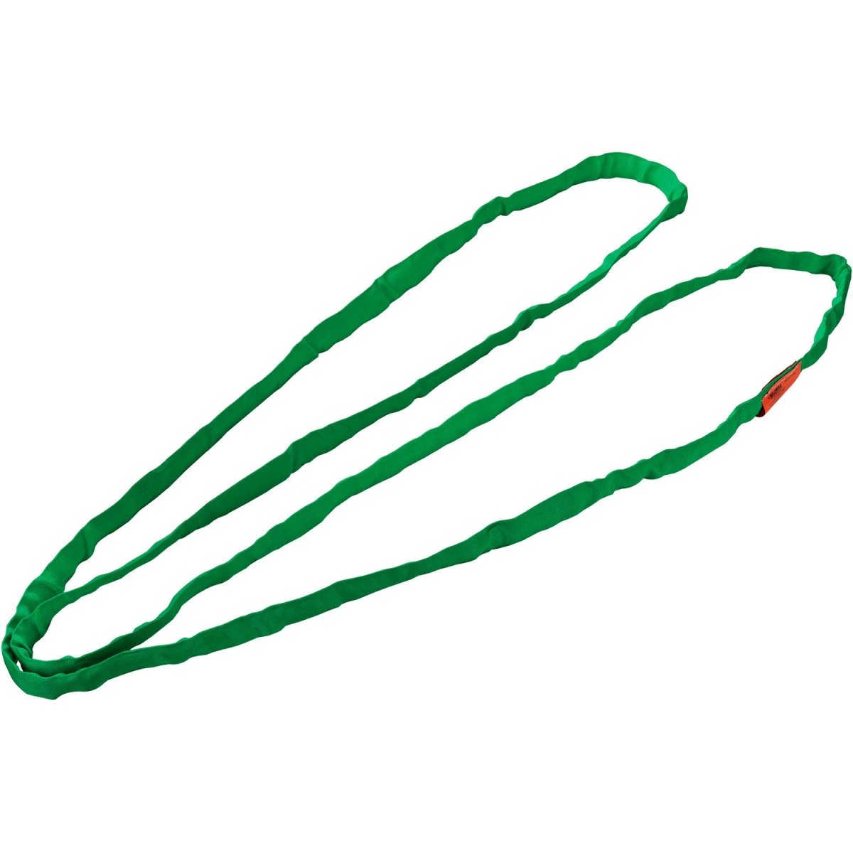 Global Industrial 298495 Polyester Round Sling - Endless - Green - 10 ft. x 1.25 in - 5300-4200-10600 lbs