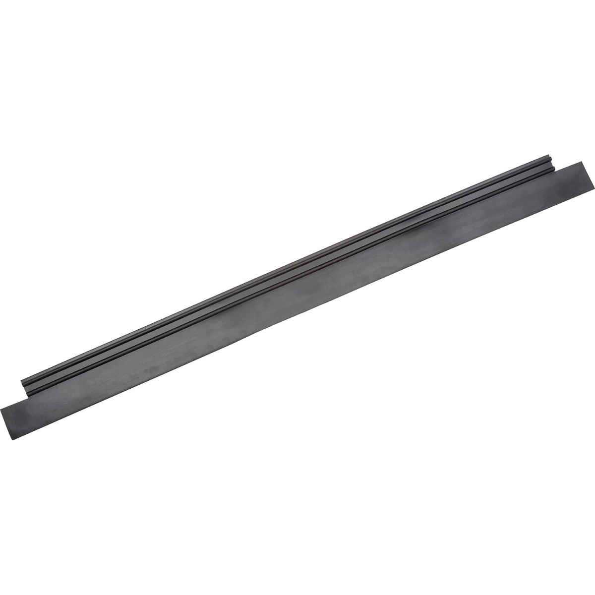 Global Industrial RP6480 Replacement Rubber Skirts for 641250 & 641263 Floor Scrubbers - Black