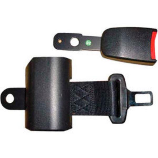 988872 Universal Standard Black Replacement Forklift Seat Belt - 16TA30026 - Black