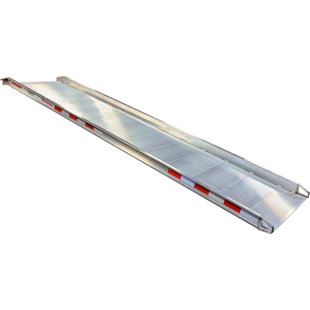 Picture of B & P Manufacturing B2384727 B & P Aluminum Defender Walk Ramp - 39 in. x 6 ft. - Silver - 4000 lbs