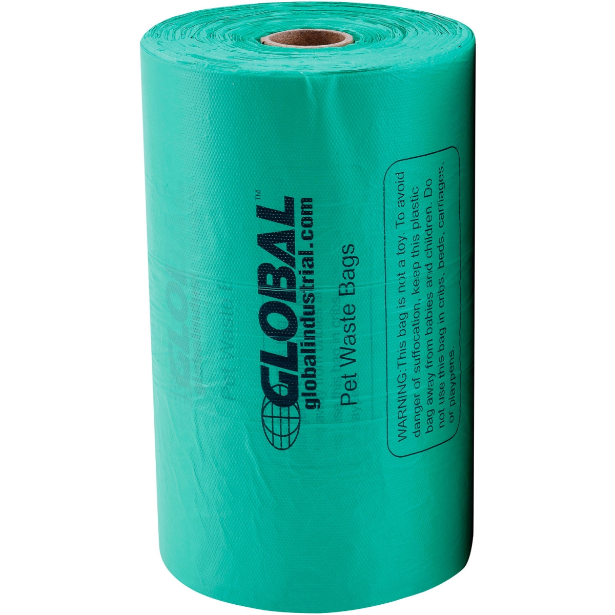 Pet Waste Bags - Green - 400 Count - Easy Tie Handles
