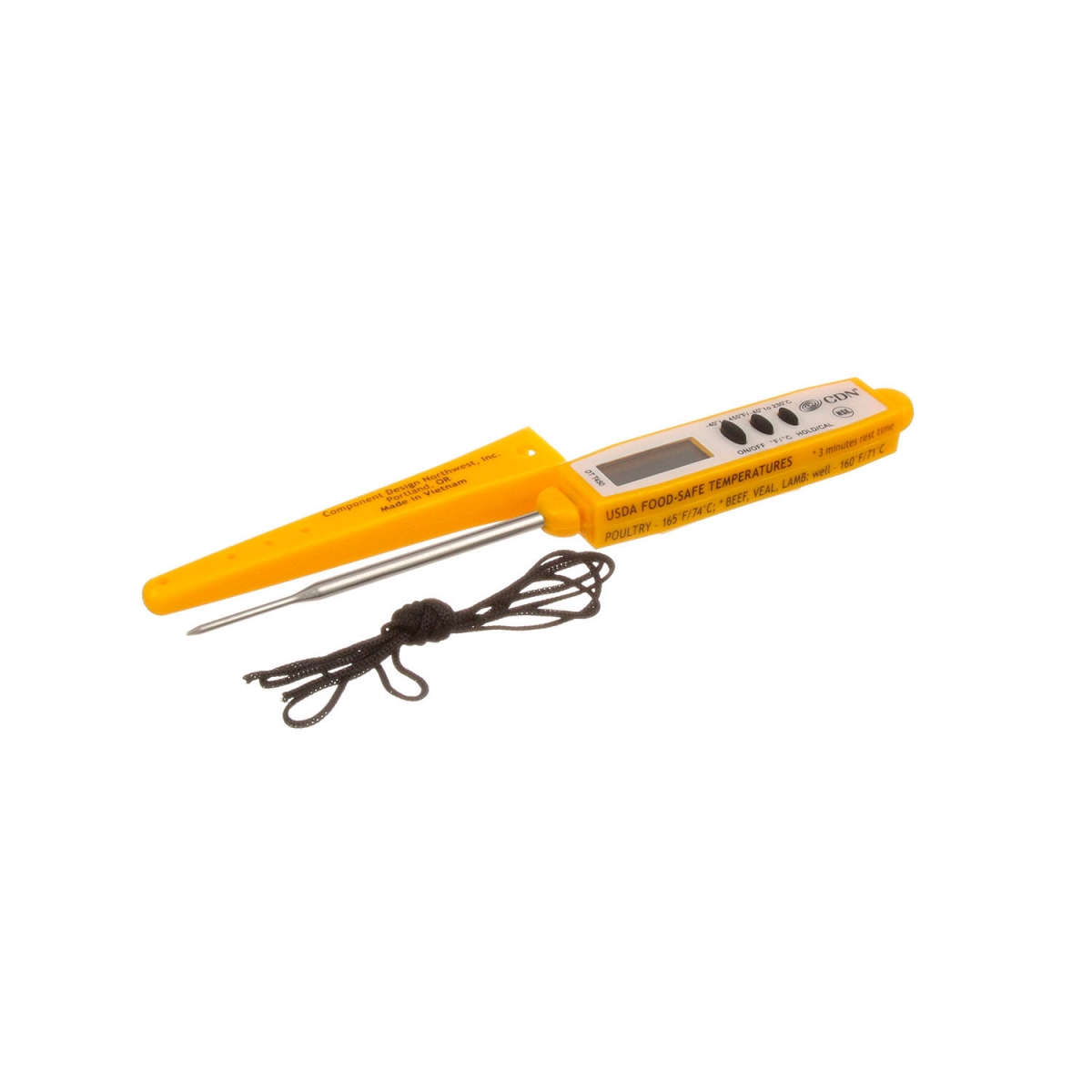 B2949916 621155 Quick Read Thin Tip Thermometer -40F-450F