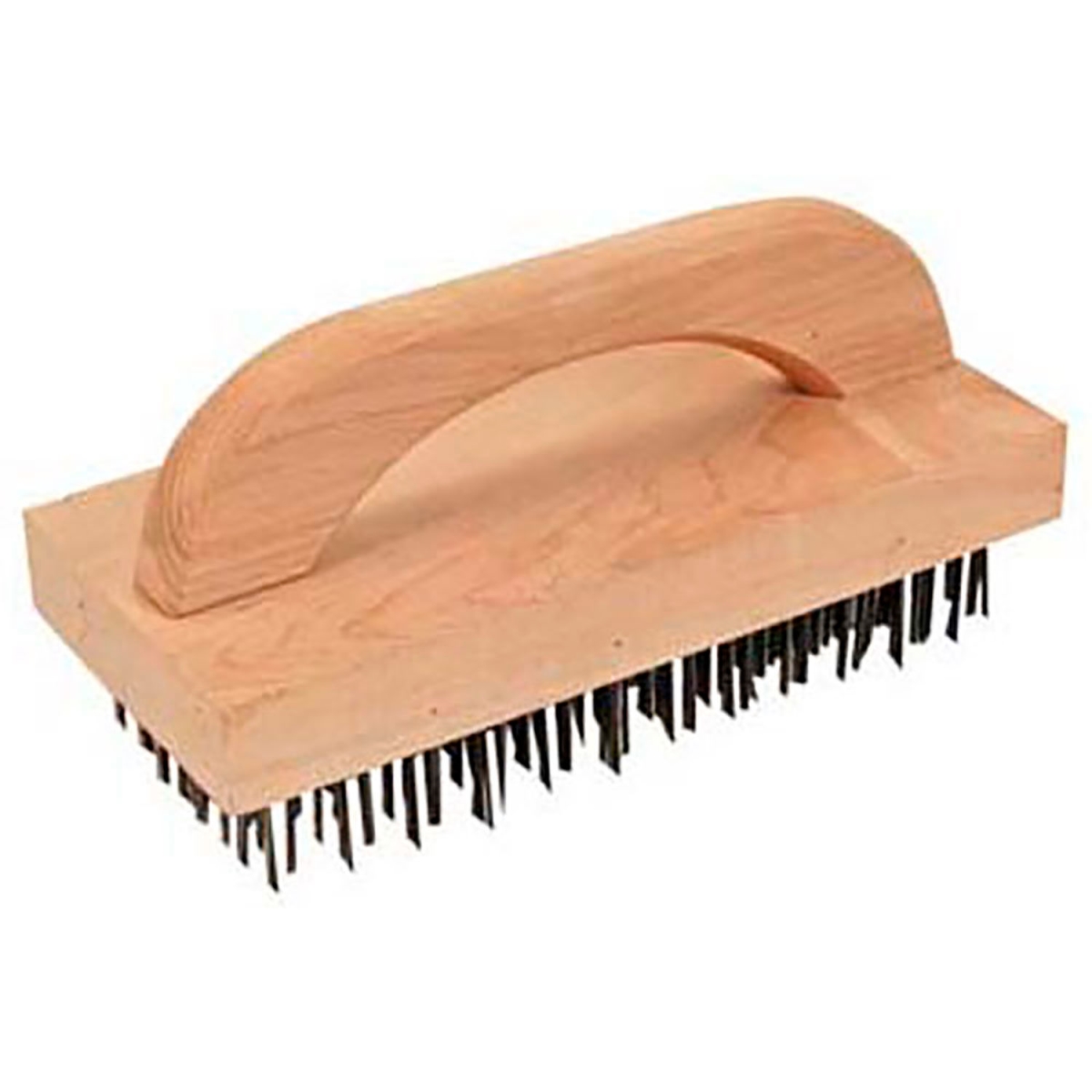 4 x 9 in. 1421388 Brush - Flat Steel Bristle
