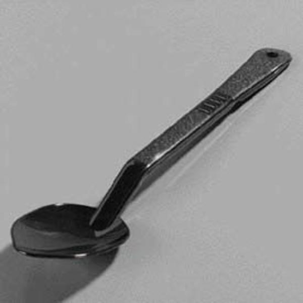 Picture of Carlisle Sanitary Maintenance B637318 442503 - Solid High Heat Serving Spoon - 13 in. - Black
