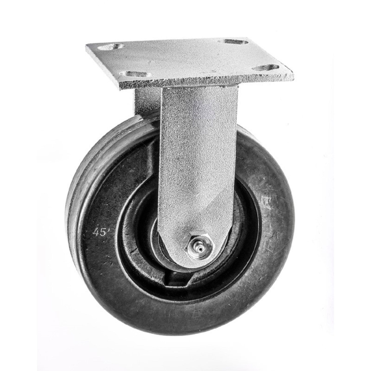 Picture of Casters Wheels & Industrial Handling 7094000 6 in. CSC MD Series Rigid Top Plate Caster Polyolefin - 700 lbs