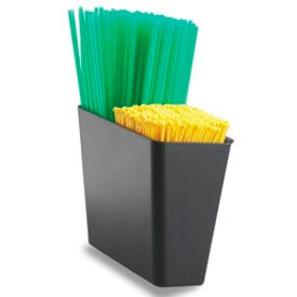 Picture of Carlisle Sanitary Maintenance B378481 Stir Stick & Straw Caddy - 4.5 x 5 x 3 in.