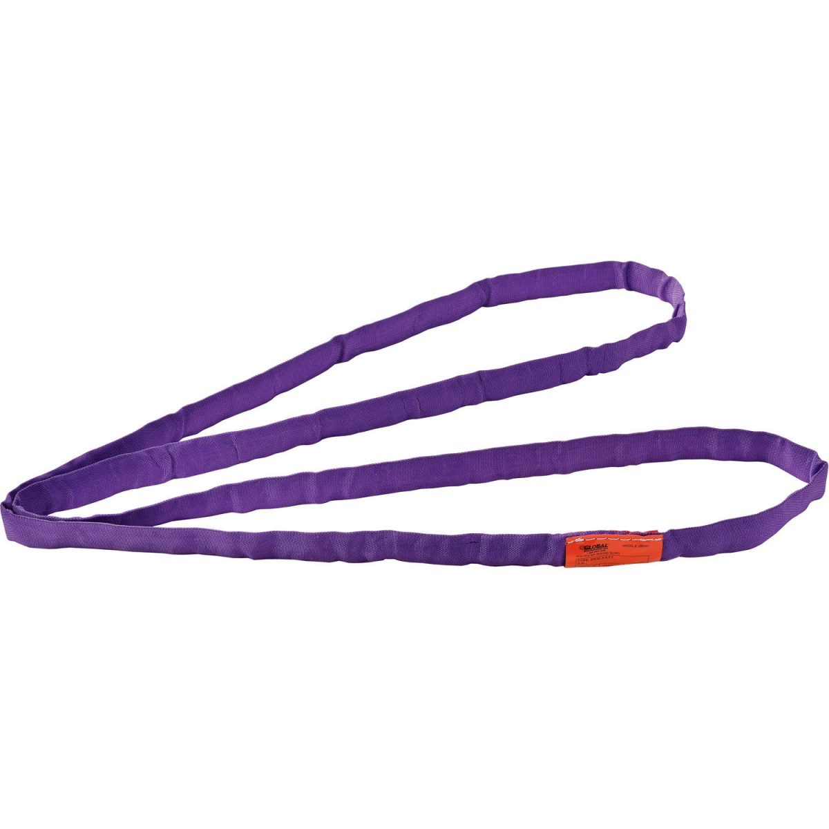 Global Industrial 298491 6 ft. Polyester Round Sling - Endless - 2600-2100-5200 lbs