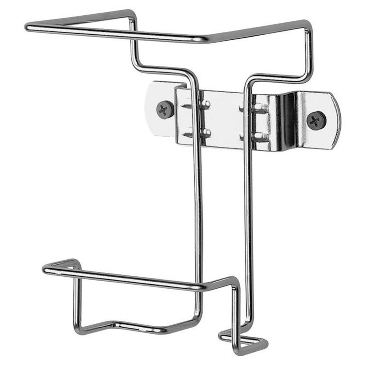 Picture of Covidien B2254945 Non-Locking Wire Wall Bracket for 1 qt. Sharps Container - Chrome