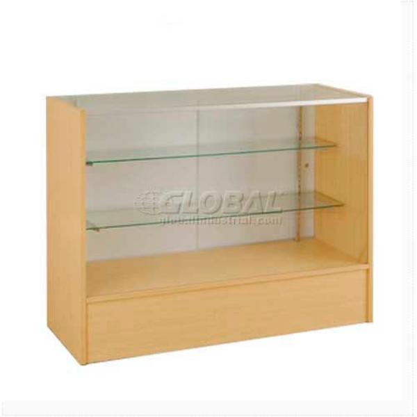 B1224003 5 ft. Full Vision Show Case - Maple