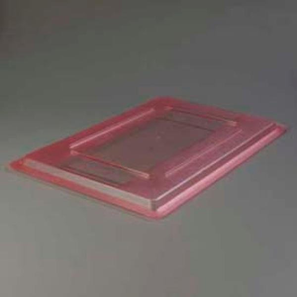 Picture of Carlisle Sanitary Maintenance B638109 26 x 18 in. Stopples Lid - Red
