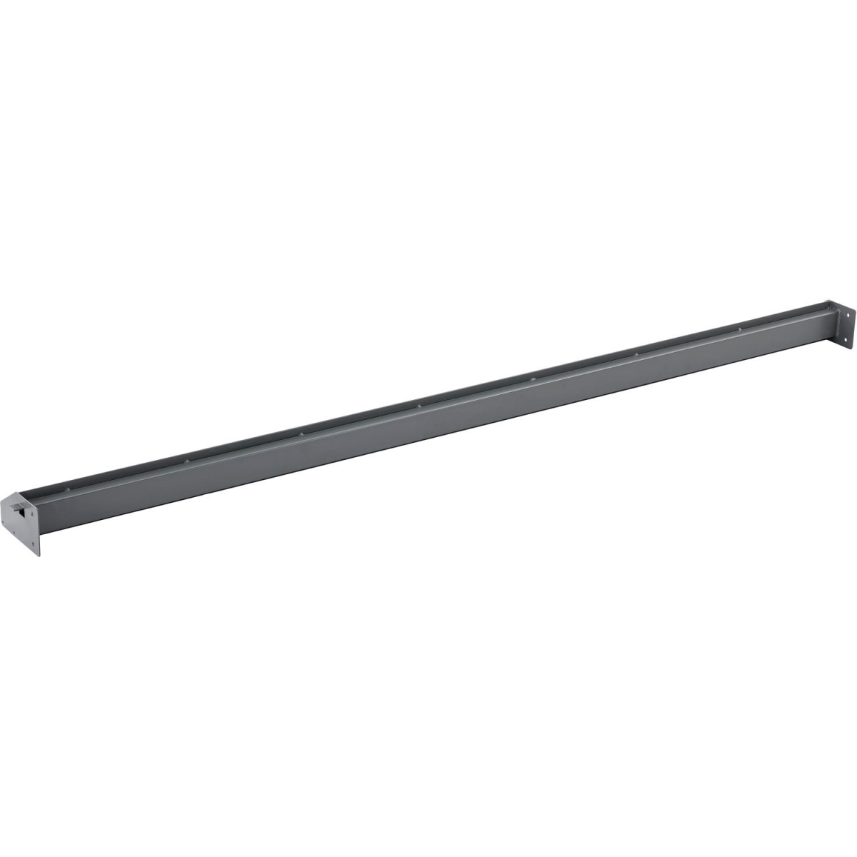 Picture of Global Industrial 606943GY 72 in. Bin Rail - Gray