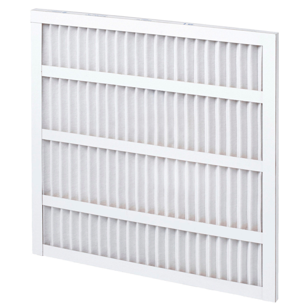 Global Industrial B2308759 Pleated Air Filter - 12 x 24 x 1 in. - MERV 8 - Standard Capacity - Self-Supported