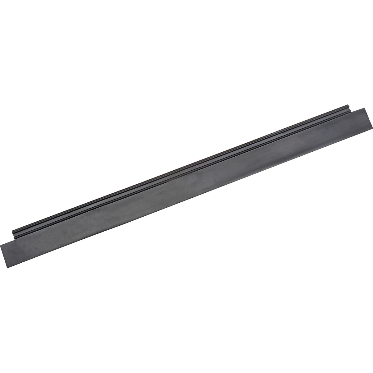 Global Industrial RP6481 Replacement Rubber Skirts for 641265 Floor Scrubber - Black
