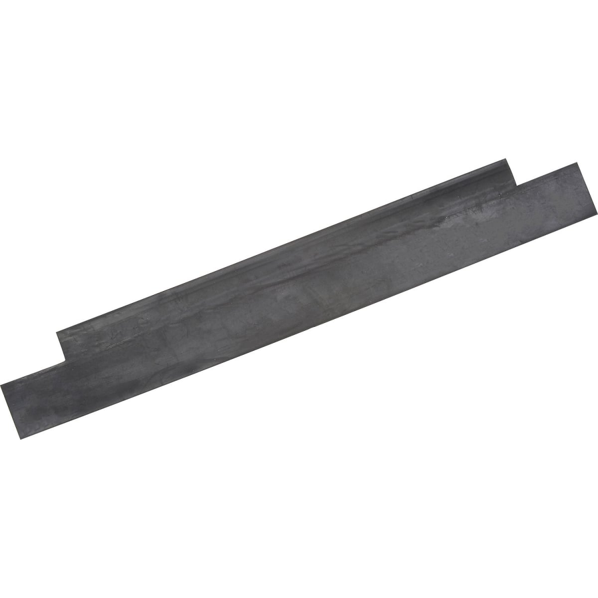 Global Industrial RP6482 Replacement Rubber Skirts for 641407 Floor Scrubber - Black