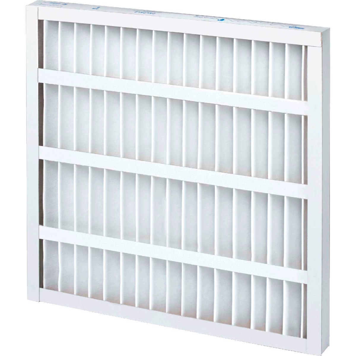 Global Industrial B2318753 Pleated Air Filter - 14 x 20 x 2 in. - MERV 8 - Standard Capacity - Self-Supported