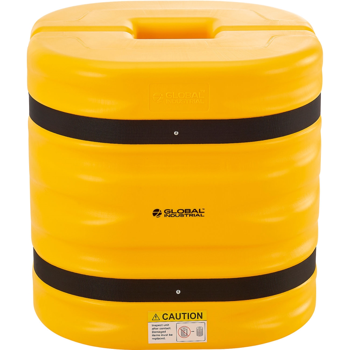 Global Industrial 670827YL Column Protector - 6 in. Opening - 24 in. High - Yellow