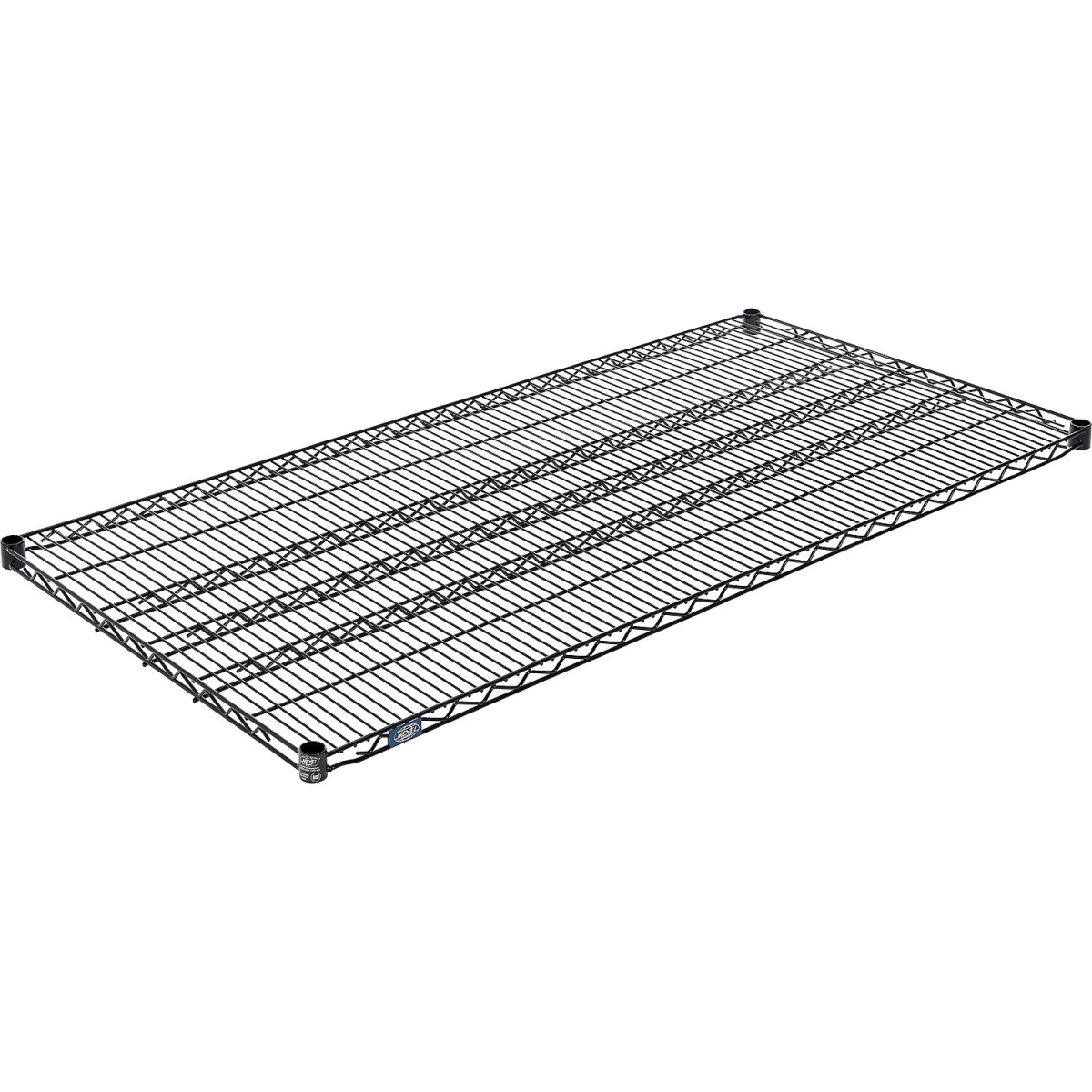 Nexel Black Epoxy Wire Shelf - 60 x 30 in. - Flat Wire - NSF Certified