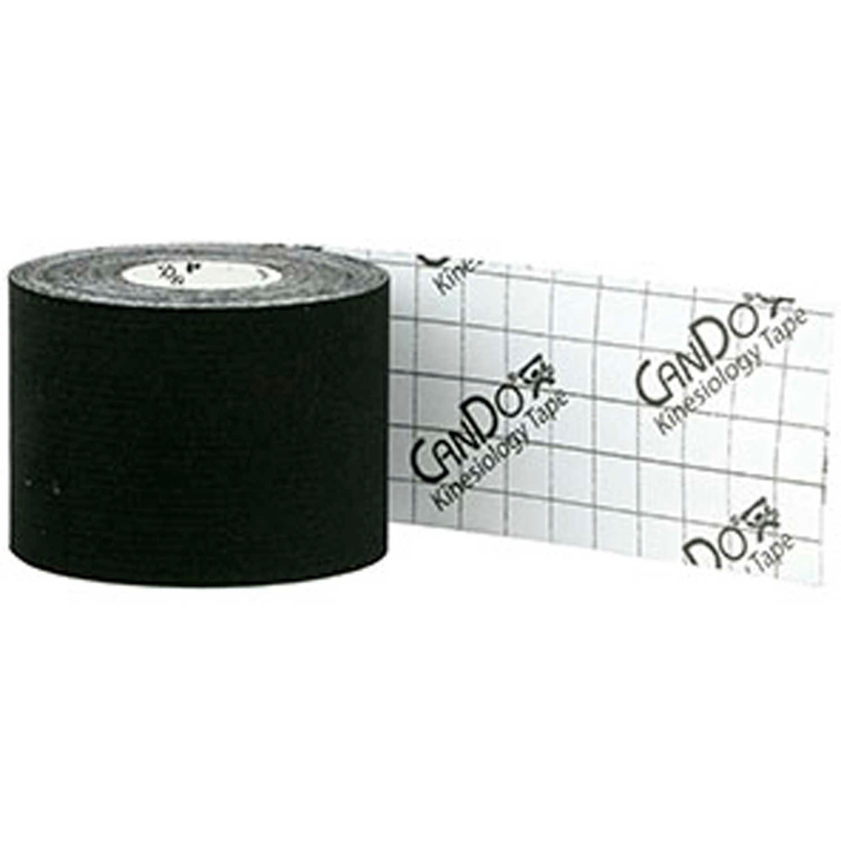 B2196743 CanDo Kinesiology Tape - 2 x 16.5 ft. - Black - Latex-Free