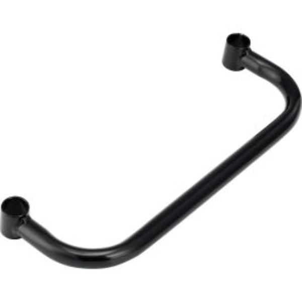 Global Industrial AE18B Nexel Black Epoxy Safety Push Handle - 18 in.