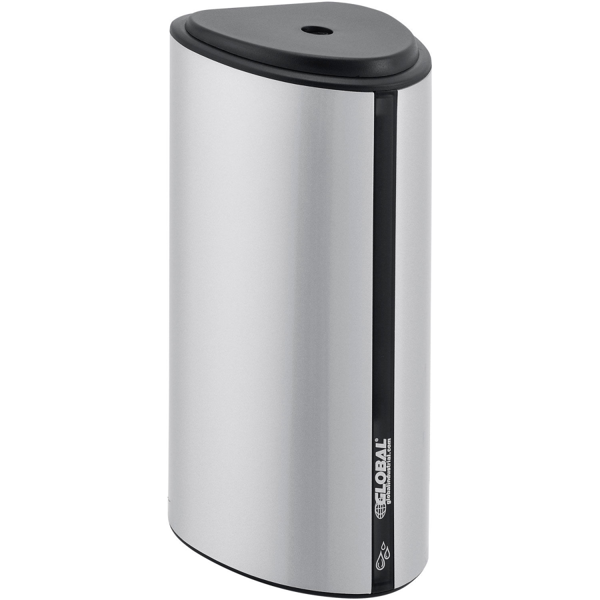 Picture of Global Industrial 641522 Automatic Liquid Soap & Sanitizer Dispenser - 850 ml - Silver