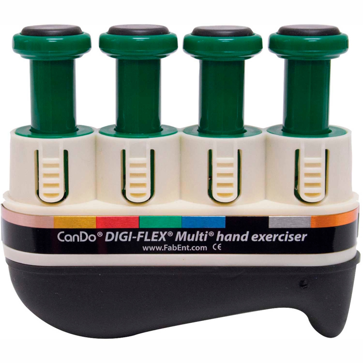 B2179149 Digi-Flex Multi Hand Exerciser - Basic Starter Pack - Green - Moderate