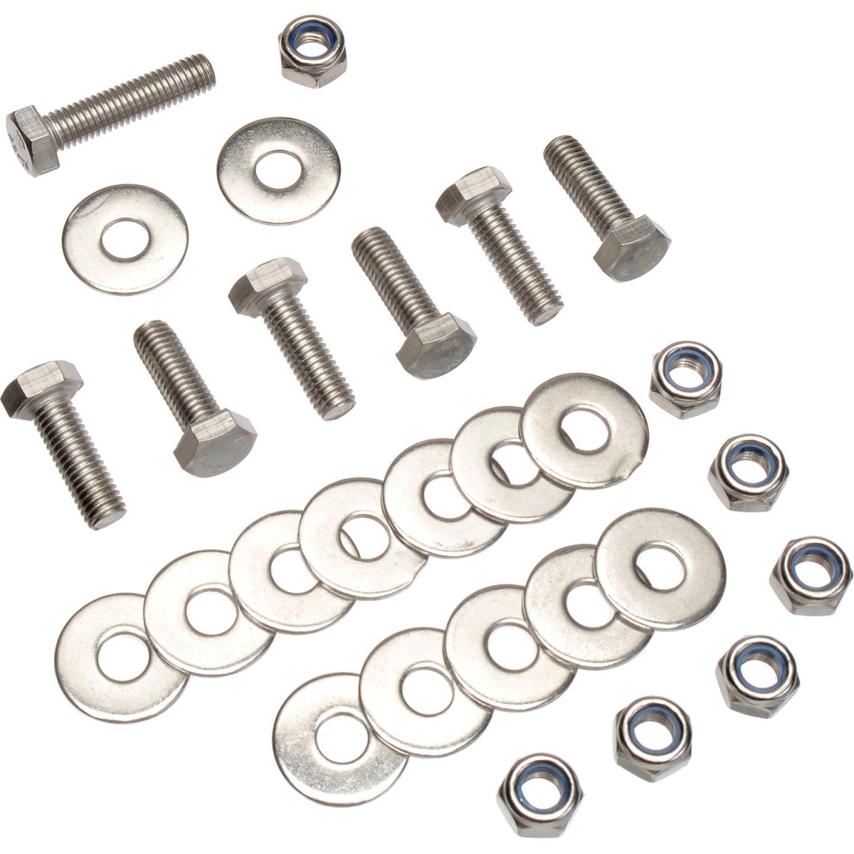 Global Industrial RP3013 Replacement Hardware for Base for 72 & 96 in. Steel Benches - Silver