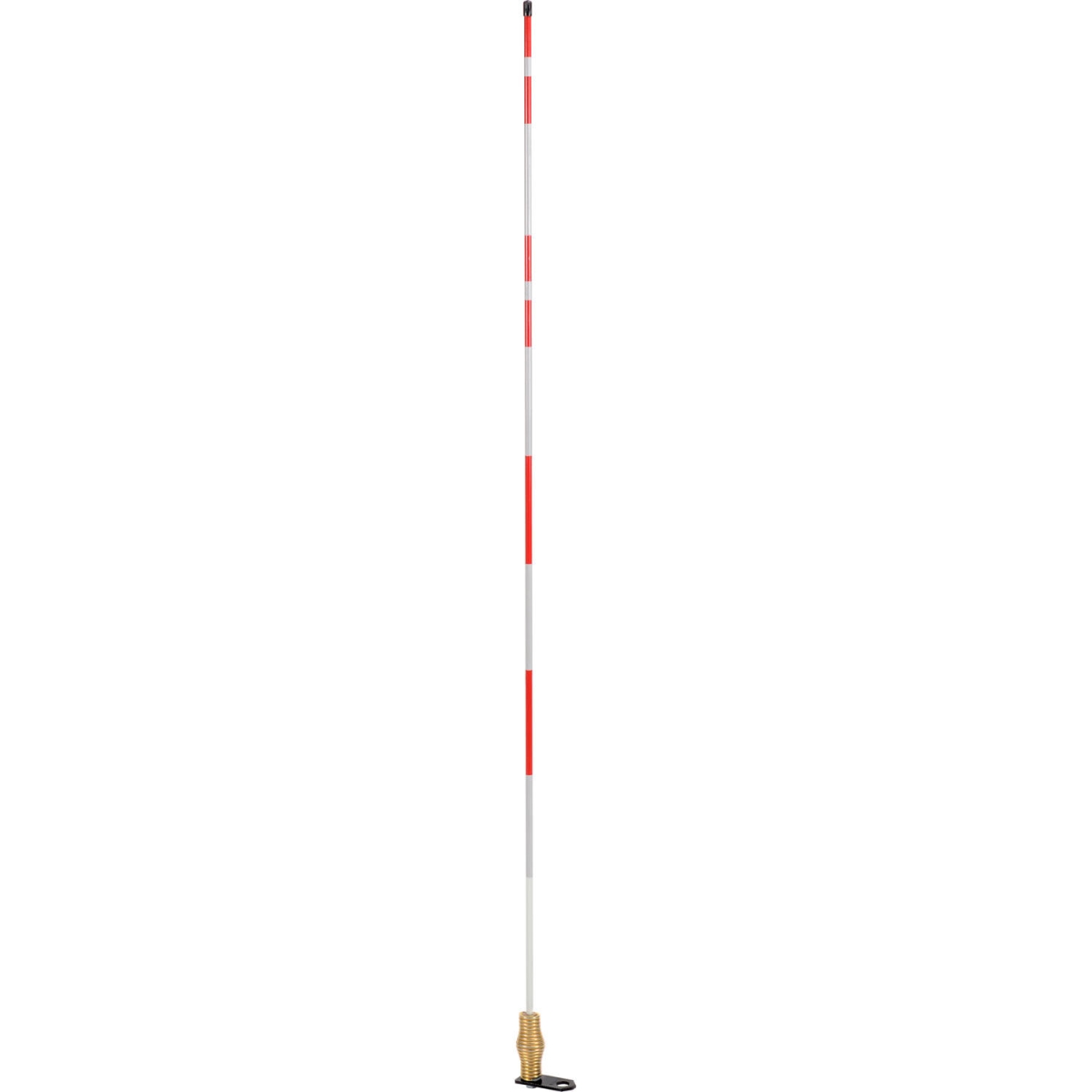 B1504184 5 ft. 2673-00001 Hydrant & Utility Marker with Flat Bracket - Red & White