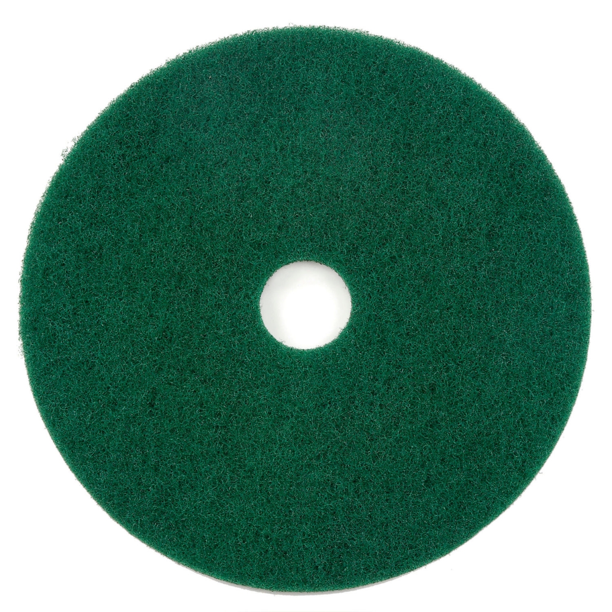 Global Industrial 641308GN 22 in. Scrubbing Pad - Green - 5 Per Case
