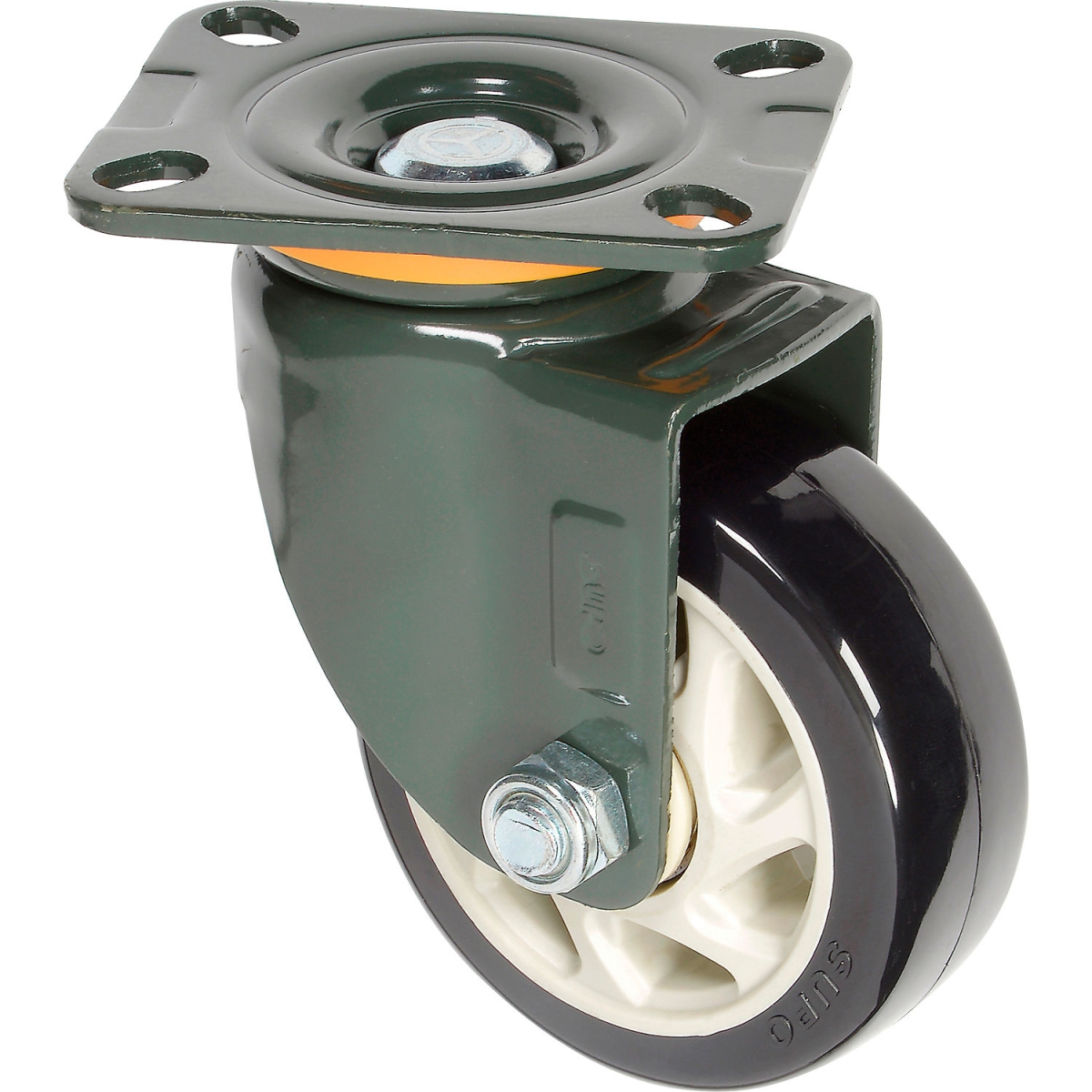 Global Industrial RP6574 Replacement Universal Wheel 100 mm for 641745 - 641746 Floor Scrubbers