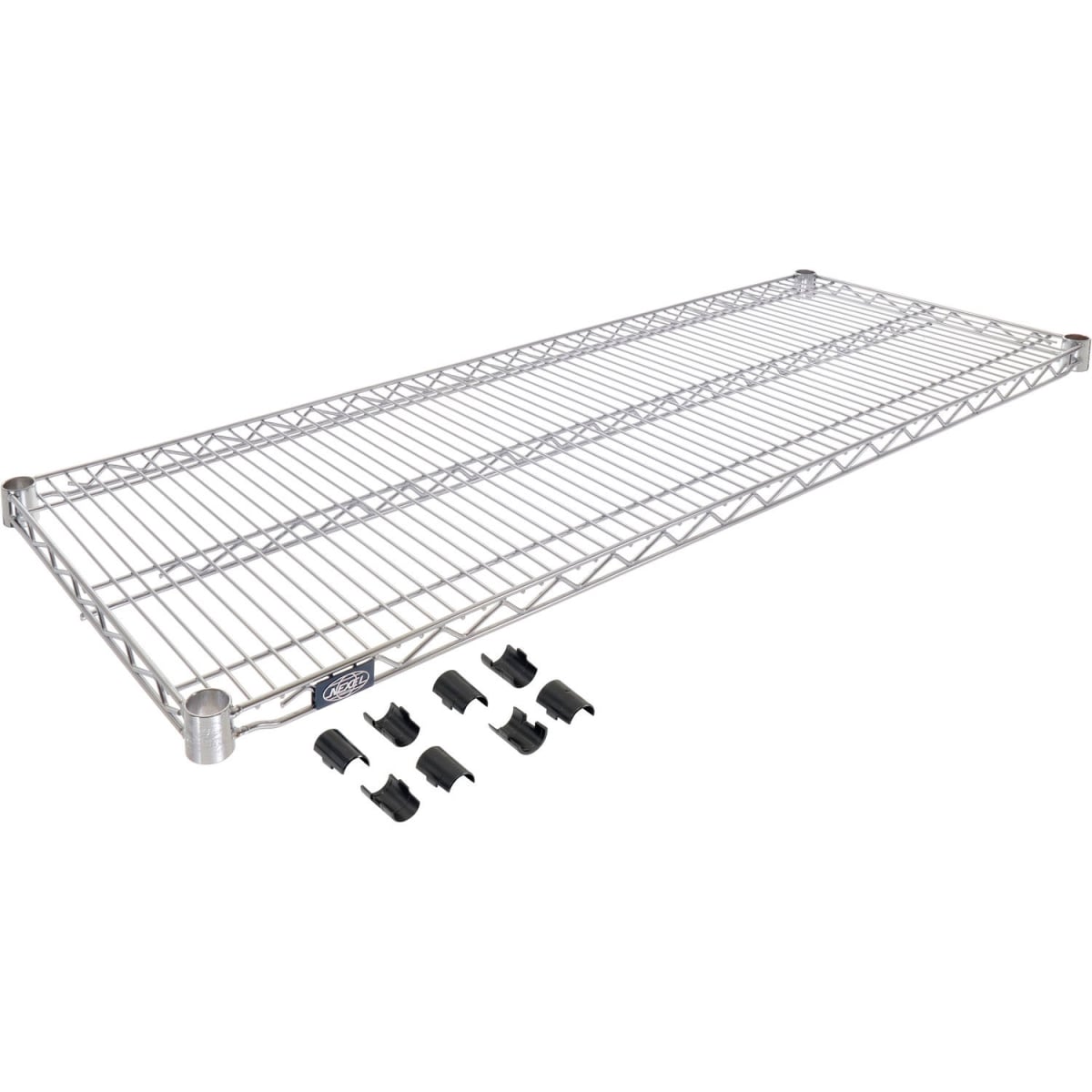 Global Industrial S2430S Nexel Stainless Steel Wire Shelf - Silver - 30 x 24 in.