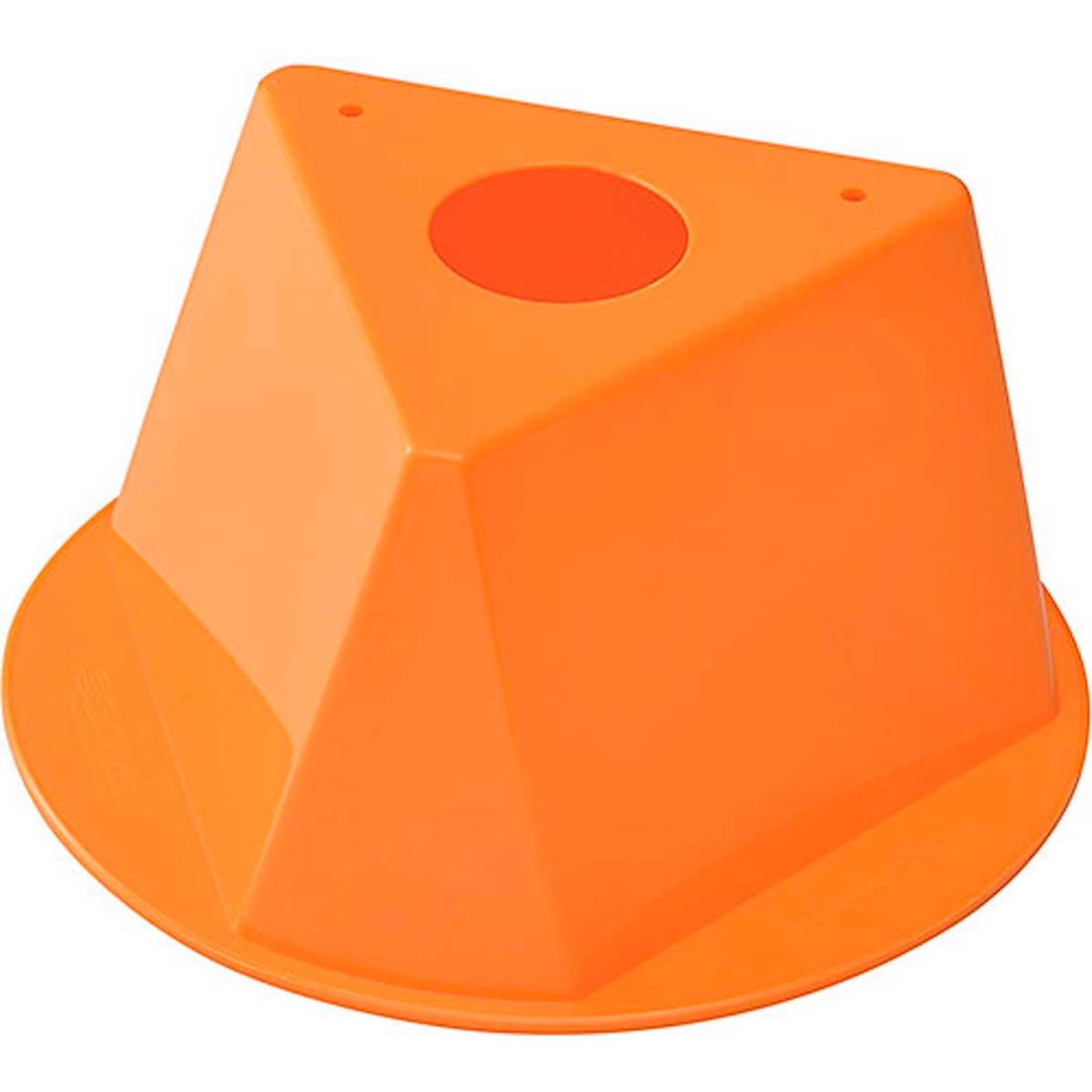 Global Industrial 412427 Inventory Control Cone - Orange - Pack of 5