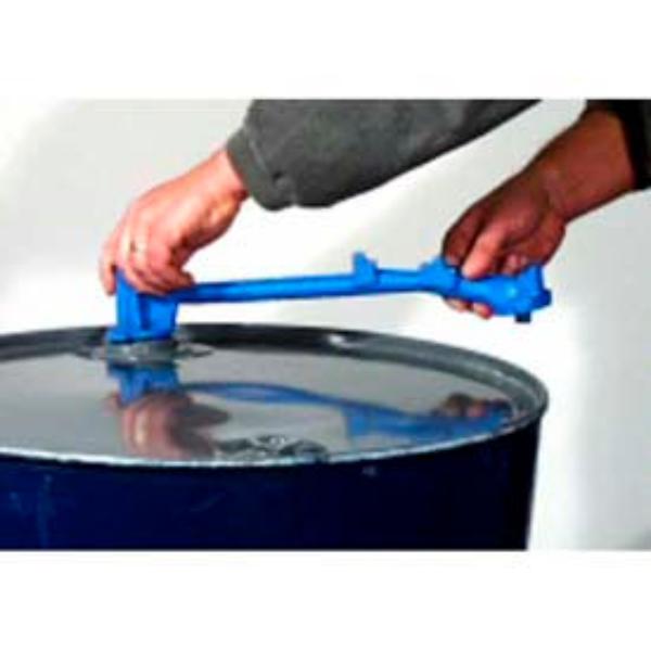 B806437 Morplug Ductile Iron Drum Bung Plug Wrench - Model 59 - Blue