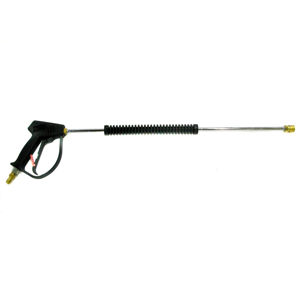 B521999 4000 PSI M407 with 36 in. Chrome Plated Steel Molded Lance Assembly - Black, Silver & Brass