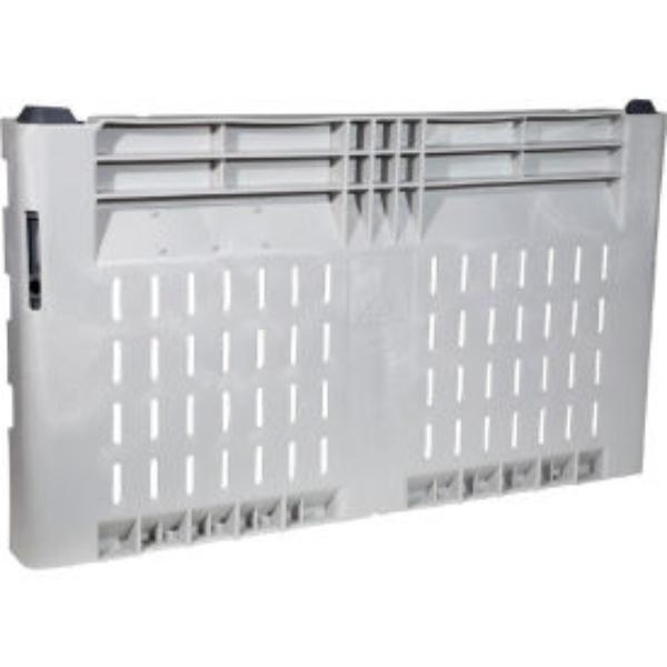 Picture of Decade Products 652858 Extended Vented Short Plastic Sidewall for Quick Assembly Container - 40 x 28 in. - Gray