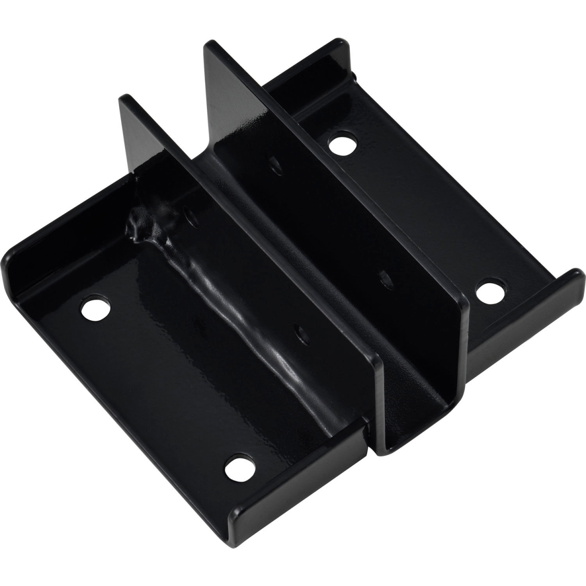 Global Industrial 493573 Bracket for Computer Accessories - 5 in. - Black